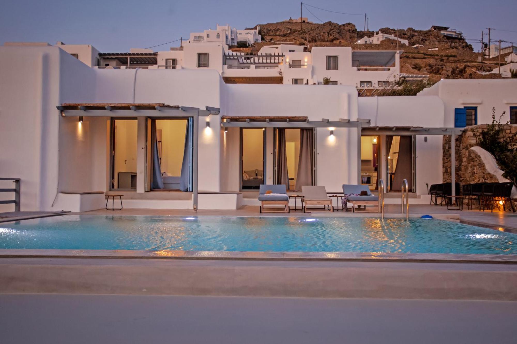 Kastro Seaview Pool Suites Mykonos Town Exterior photo